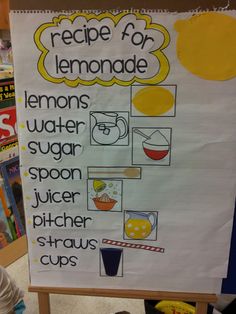 Lemonade Making Activity