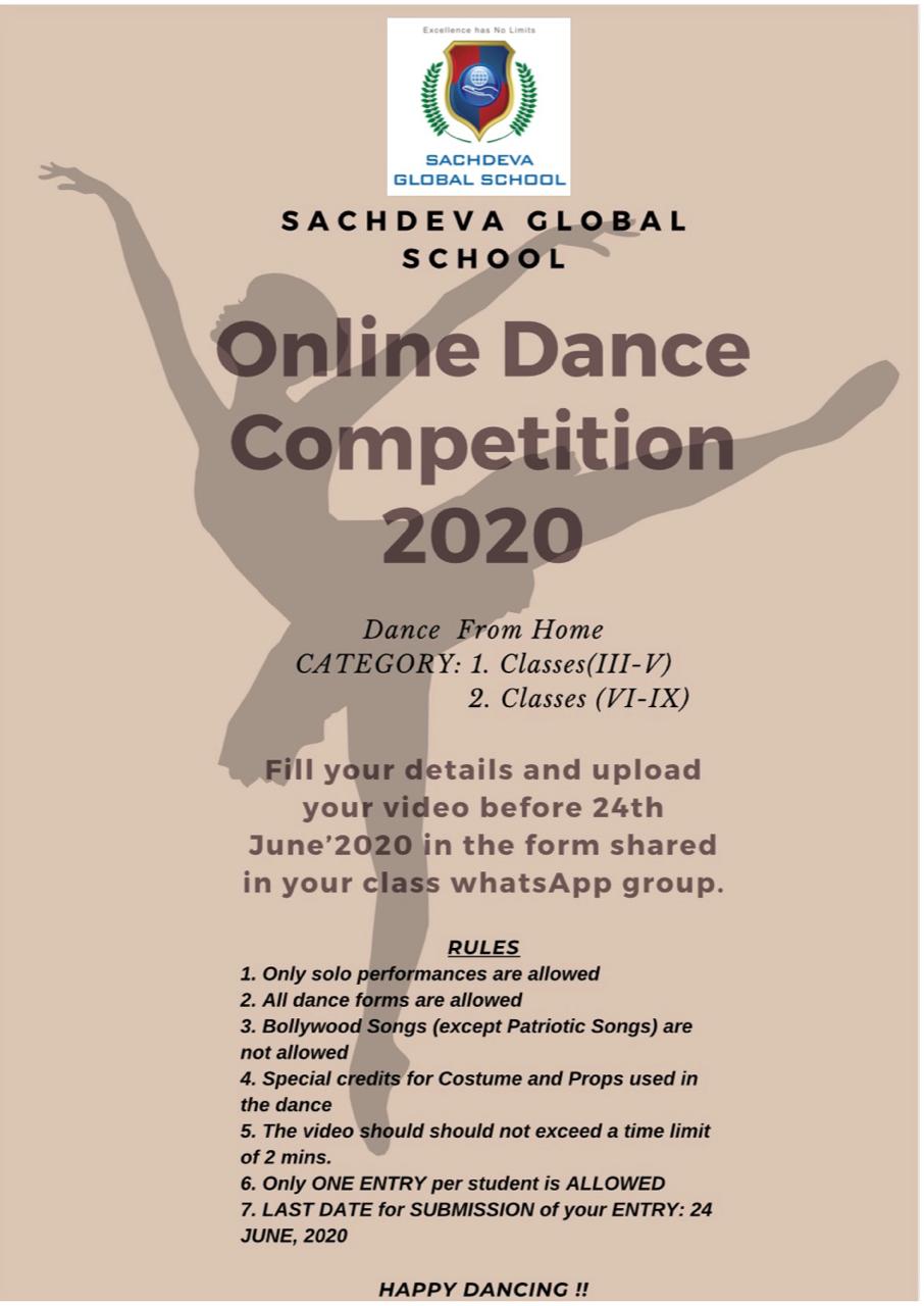 Online Dance Competition 2020