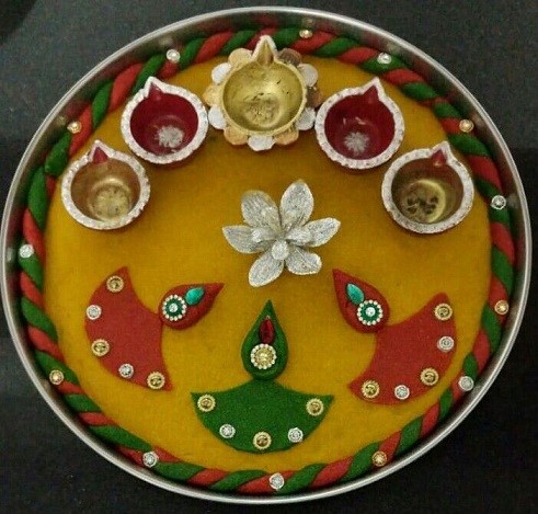 Intra-Class Diwali Thali Decoration Competition (Blooms)