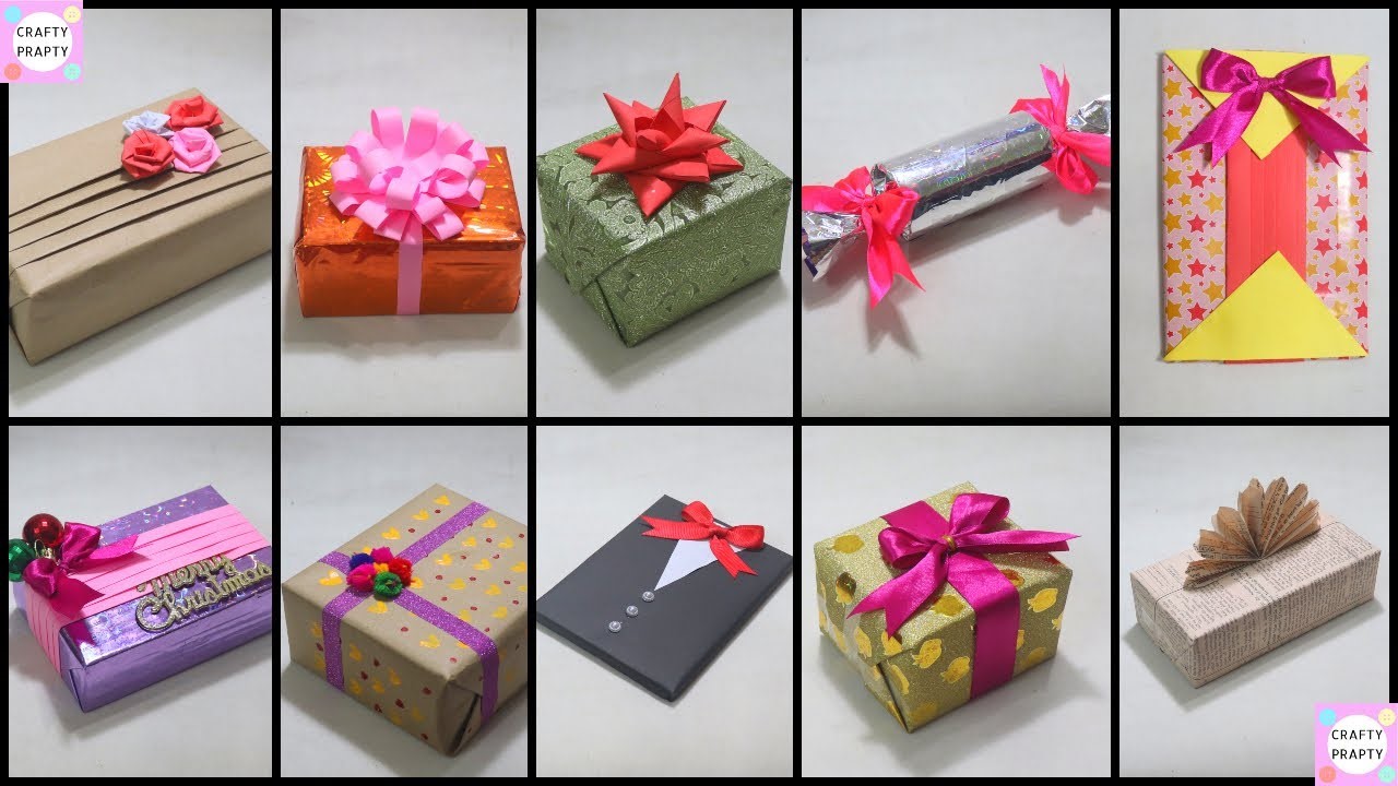 Intra-Class Gift Wrapping Competition – Art Attack (Blooms)