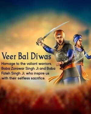 Veer Baal Divas (Classes VI-VIII)