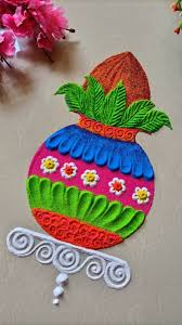 Inter House Kalash Decoration and Rangoli Making Competition