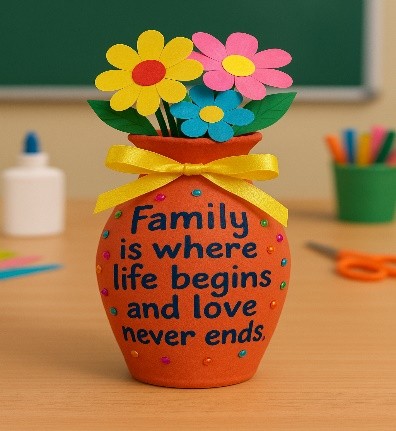 Memory Jar: Collecting Joyful Experiences With Family- Inter Class Competition (Classes III-V)